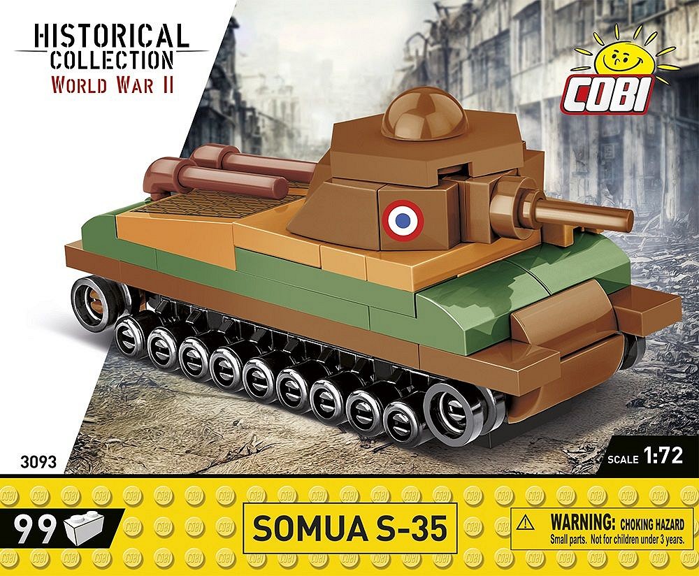 Somua S-35 (COBI-3093) \ Tanks - scale 1:72 \ Cobi.eu